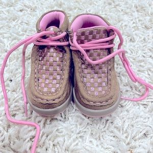 Brand New Never Worn Twister Toddler Shoes Size 4